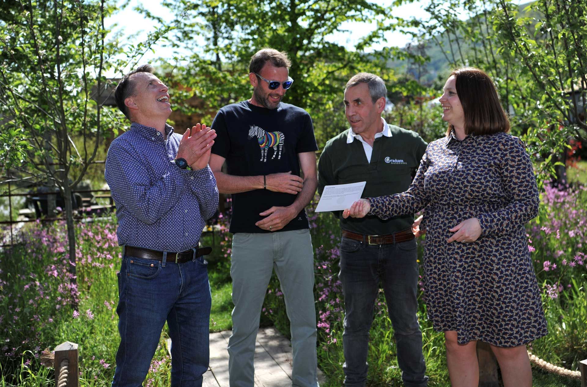 RHS Malvern Show 2024 Gold Medal Winners Graduate Gardeners - Garden Designer Mark Draper