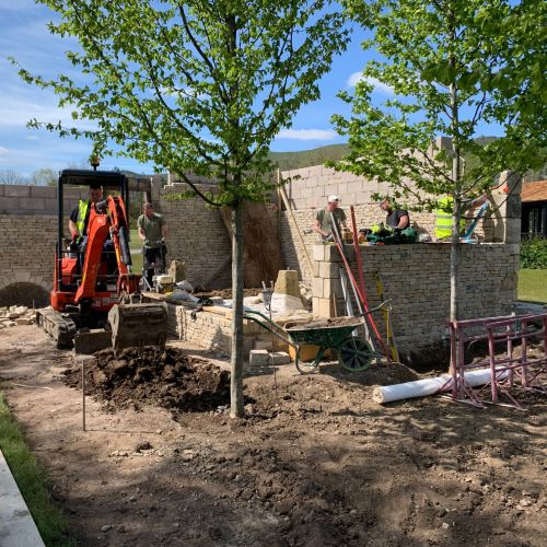 Graduate Gardeners' 50th anniversary show garden at the RHS Malvern Spring Show