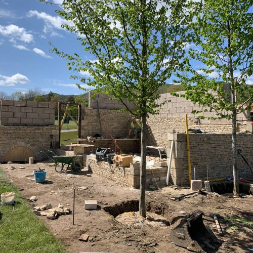 Graduate Gardeners' 50th anniversary show garden at the RHS Malvern Spring Show