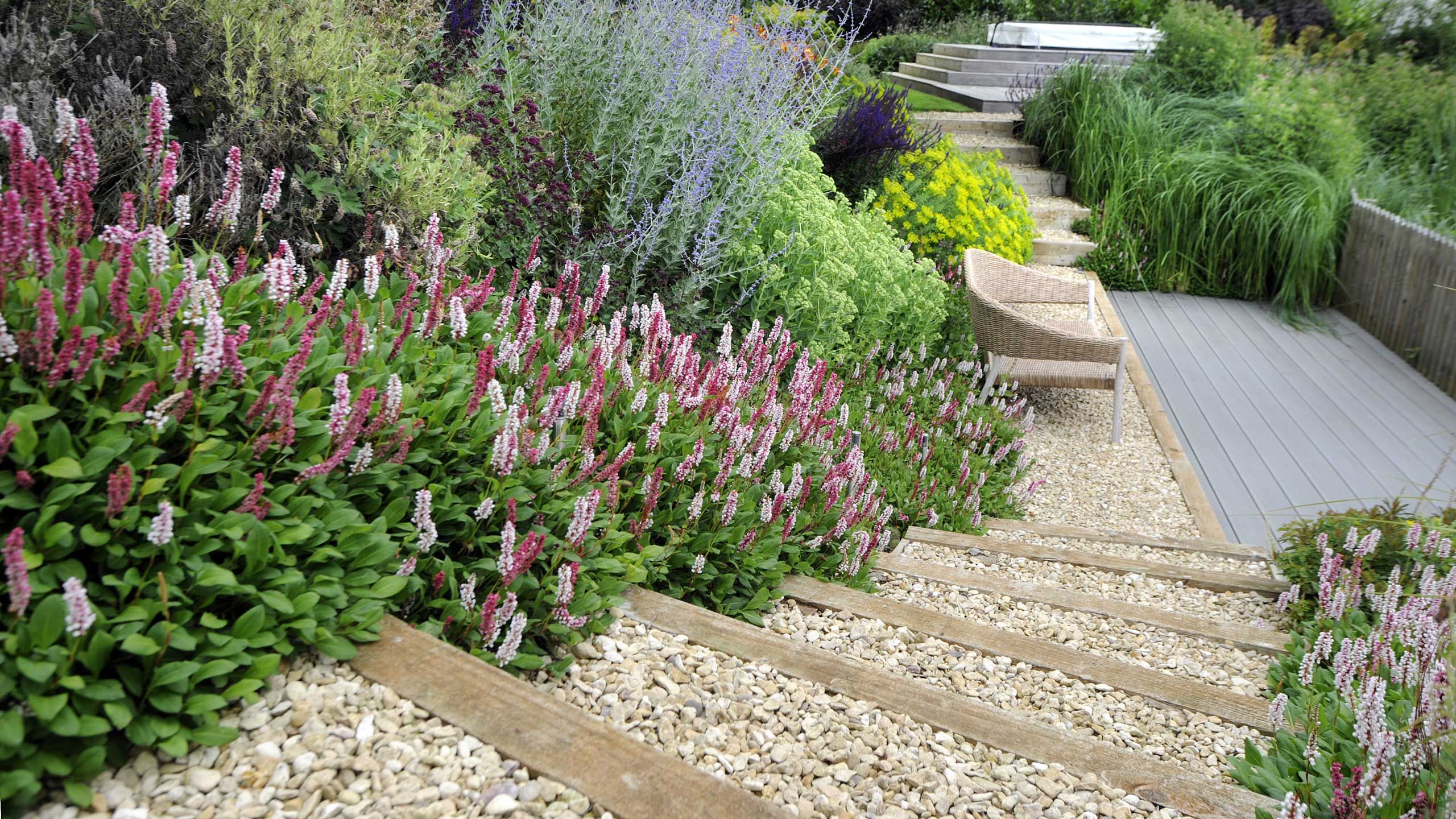 Garden timber features and decking Gloucestershire
