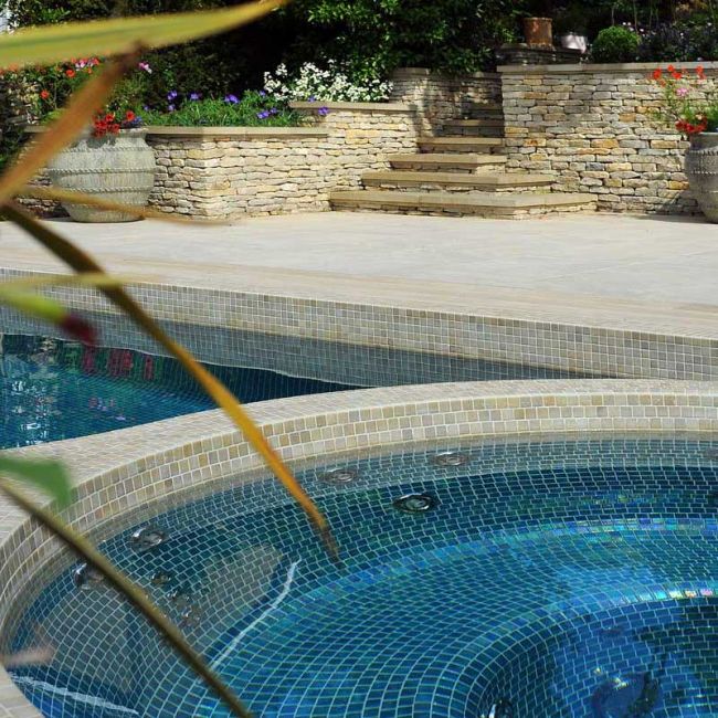 A swim spa was the solution to a request for both a swimming pool and hot tub