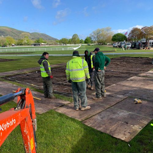 Graduate Gardeners' 50th anniversary show garden at the RHS Malvern Spring Show