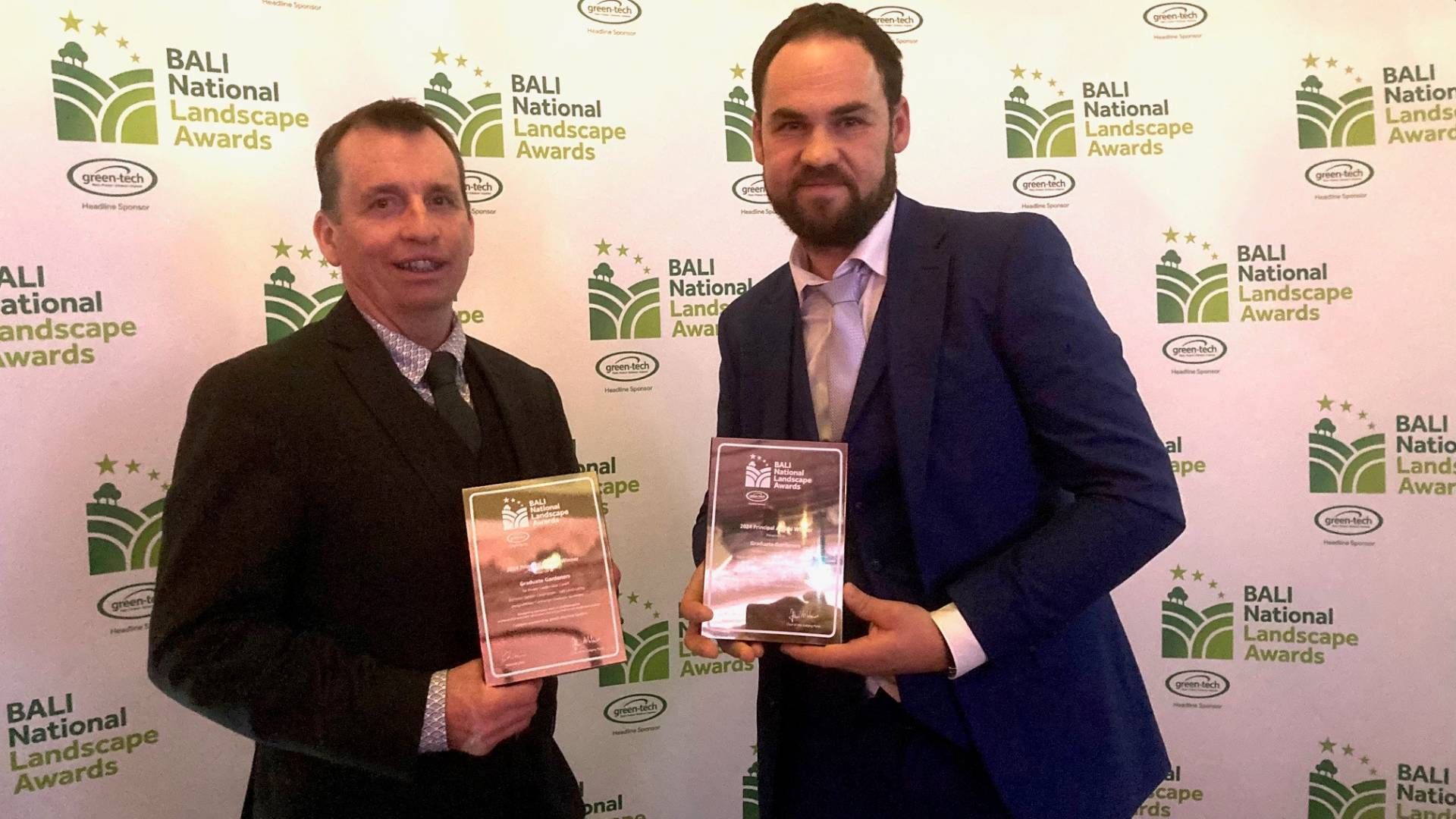 bali award winners 2024 mark draper graduate gardeners