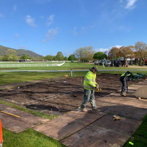 Graduate Gardeners' 50th anniversary show garden at the RHS Malvern Spring Show